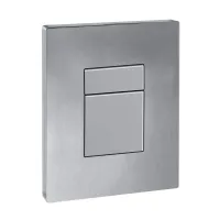 Панель змиву пластикова Koer KT-0607-01 157x198x3mm, кнопка квадратна (KR5344)