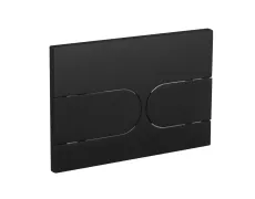 Панель змиву Koer KT-0604-05 240x160x10mm пластикова, кнопка закруглена (KR5324)