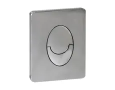 Панель змиву пластикова Koer KT-0606-01 157x198x3mm, кнопка закруглена (KR5342)