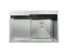 Мийка MIXXUS MH7849R-HK NANO-SILVER (3.0/0.9) з нержавіючої сталі 