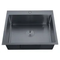 Мийка з нерж. сталі ZERIX ZH6050-215 NANO-BLACK (3.0/0.8) (MX1586) Мийка з нерж. сталі ZERIX ZH6050-215 NANO-BLACK (3.0/0.8) (MX1586)