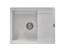 Мийка Zerix ZS-6250S-01 White (ZX4587)