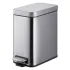 Відро для сміття з плавним закриттям прямокутне Mixxus Premium Quadro-TC0105 SS Color 5л колір нерж Відро для сміття з плавним закриттям прямокутне Mixxus Premium Quadro-TC0105 SS Color 5л колір нерж