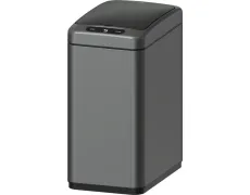Відро для сміття сенсорне прямокутне Koer TC-020408-07 8 л колір графіт (KR5590)