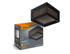 LED світильник IP65 квадратний VIDEX BHD02 9W 2400-3200-4300K Black