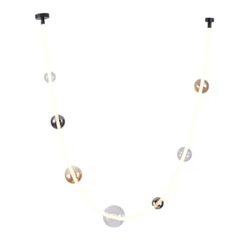 Люстра 788P68117 (3100) BK+SM+AM+CL