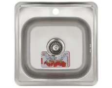 Мийка кухонна Zerix Z4848-06-160E (Satin) (ZM0557)