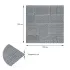 Самоклеюча декоративна 3D панель Камінь срібло 700х700х6мм (153) SW-00000187 Самоклеюча декоративна 3D панель Камінь срібло 700х700х6мм (153) SW-00000187