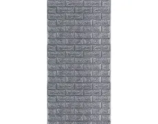 R017-2 Панель стінова в рулоні 3D 700х3080х2мм Сіра Цегла (D) SW-00002535