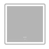 Дзеркало Zerix Mirra MR05-80x80 з LED Touch, Anti-fog, димером, регулятором яскравості (ZX6058) Дзеркало Zerix Mirra MR05-80x80 з LED Touch, Anti-fog, димером, регулятором яскравості (ZX6058)