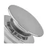 Донний клапан для раковини Koer PW-08-01 1 1/4''  без переливу автоматичний СLICK-СLACK (Колір хром) (KR5786)