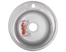 Кухонна мийка Zerix Z490-06-170D (decor) (ZM0579)