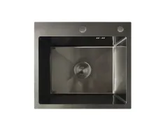 Мийка з нержавіючої сталі Mixxus MH5045 Decor Graphite (3.0/0.8) колір графіт (MI8310)