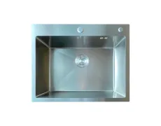 Мийка Mixxus MH6050 Micro Decor SS Color (3.0/0.8) з нерж. сталі (колір нержавійка) (MI8220)