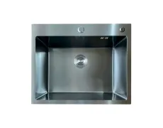 Мийка Mixxus MH6050 Micro Decor Black (3.0/0.8) з нерж. сталі (колір чорний) (MI8223)