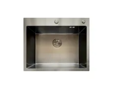 Мийка Mixxus MH6050 Micro Decor Graphite (3.0/0.8) з нерж. сталі (колір графіт) (MI8221)