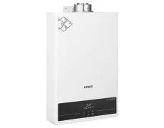 Газова колонка KOER KWH.G0312 TURBO WHITE турбована 12 л/хв, колір білий (KR5557)