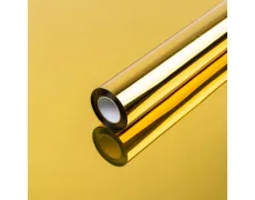 Дзеркальна сонцезахисна плівка для вікон Золото 600х10000х0,08мм SW-00002715