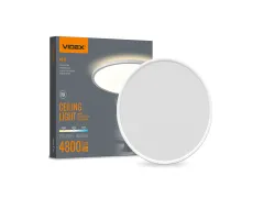 LED світильник з декоративною підсвіткою VIDEX DL5R 44W 3000K-4000K-5000K White