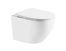 Унітаз підвісний Mixxus Premium Ellipse-0301-T3 495x365x365mm, система змиву Tornado 3.0 (MP6461)