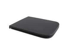 Сидіння-кришка для унітазу Mixxus Premium SEAT COVER QUADRO-DIVERSE-2001 BLACK з мікроліфтом 448х357х37mm (MP6614)