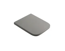 Сидіння-кришка для унітазу Mixxus Premium SEAT COVER QUADRO-2004 GRAY 425х358х32mm дюропласт (MP6686)
