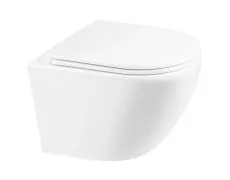 Унітаз підвісний Mixxus Premium Ellipse-0301-R 495x365x365mm, система змиву Rimless (MP6460)