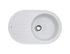 Мийка кухонна Zerix ZS-7750R-01 Біла (ZX4555)