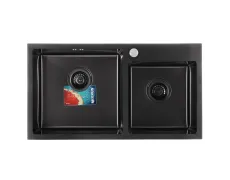 Мийка MIXXUS MX7843-220x1.0-PVD-BLACK (Колір чорний) (MX0565)