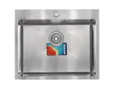 Мийка MIXXUS MX6050-185x1.0-SATIN (Колір нерж) (MX0657)