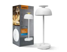LED лампа настiльна з акумулятором VIDEX VL-TF23W 8.5W 4000K+RGB White