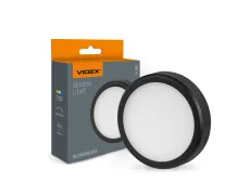 LED Світильник акумуляторний з датчиком руху VIDEX VL-NL090B Black
