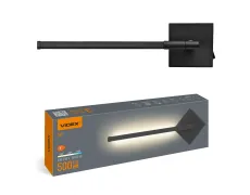 LED світильник настінний VIDEX WL041 5W 3000-4000-6000K Black