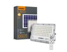 LED прожектор автономний VIDEX 1000LM 5000K 3.2V