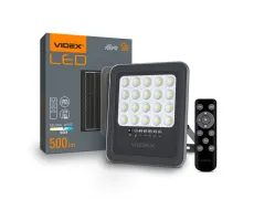 LED прожектор автономний VIDEX 500Lm 5000K