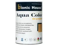 Aqua Color- UF protect фарба-лазур антисептик для деревини внутрішнього та зовнішнього використання