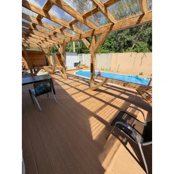 Терасна дошка ДПК Porch Intense 3D Italian Wood