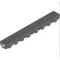 Жолоб Hauraton TOP X 119х89х1000 мм з пластиковою решіткою (MW 8/21)