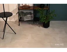 Вінілова плитка клейова Ceramo Vinilam Бетон Білий 71615