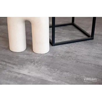 Вінілова плитка клейова Ceramo Vinilam Цемент Серый 71616 
