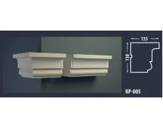 Карниз для фасаду з пінополістиролу КР-005