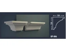 Карниз для фасаду з пінополістиролу КР-006