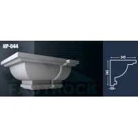 Карниз для фасаду з пінополістиролу КР-044 Карниз для фасаду з пінополістиролу КР-044