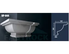 Карниз для фасаду з пінополістиролу КР-044