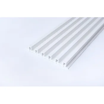 Рейкова панель MASSA THIN 170×20×3000 мм Біла Рейкова панель MASSA THIN 170×20×3000 мм Біла