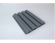 Рейка фасадна ДПК 3D Графіт  