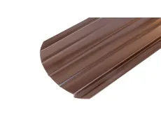 Штакетник металевий матовий RAL 8017 коричневий