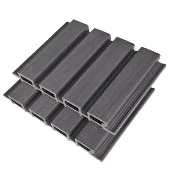 Рейка фасадна ДПК Dark Grey