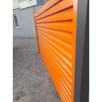 Металева огорожа Жалюзі 3Д ромб Металева огорожа Жалюзі 3Д ромб