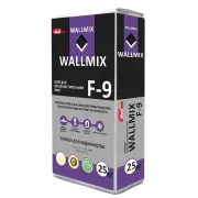 Wallmix F-9 клей для приклеювання пінополістирольних плит 25 кг (48)  